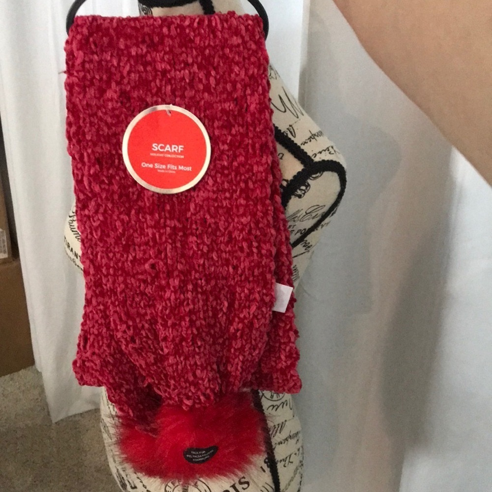 Red SCARF WOMENS